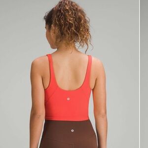 Lululemon Align Tank size 6 Solar Orange NWOT